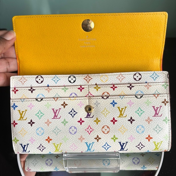 Louis Vuitton limited Edition Murakami Long Wallet EUC - Picture 5 of 11